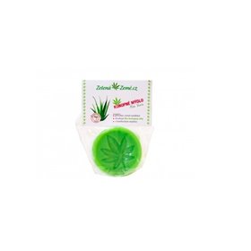 Zelená Země Konopné mýdlo Aloe Vera 80 g