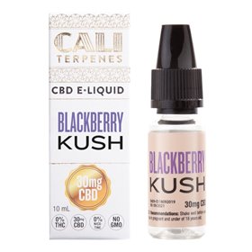 Cali Terpenes CBD E-liquid 30 mg, 10 ml, Blackberry Kush
