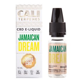Cali Terpenes CBD E-liquid 30 mg, 10 ml, Jamaican Dream