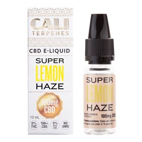 Cali Terpenes CBD E-liquid 100 mg, 10 ml, Super Lemon Haze