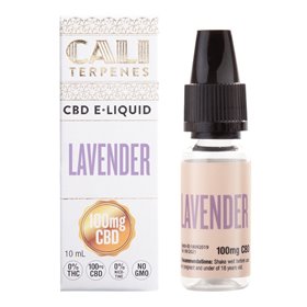 Cali Terpenes CBD E-liquid 100 mg, 10 ml, Lavender