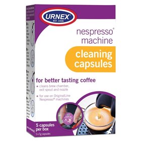 Urnex Nespresso čisticí kapsle pro kávovary