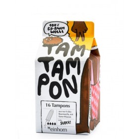 Einhorn Tampony TamTampon Super (16 ks) - hypoalergenní z bio bavlny