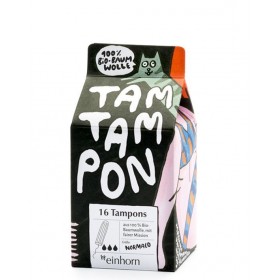 Einhorn Tampony TamTampon Normalo (16 ks) - hypoalergenní z bio bavlny