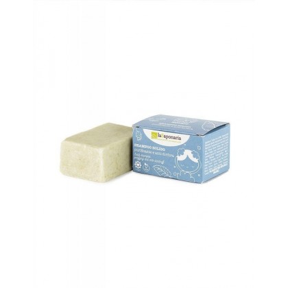 laSaponaria Tuhý šampon čisticí proti lupům (50 g) - balený v recyklovaném kartonu
