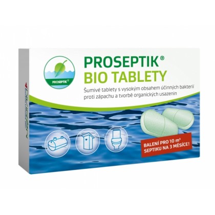 Aktivátor septiků BIO PROSEPTIK tablety 3x20g